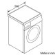 Siemens WM14Q371EX lavatrice Caricamento frontale 7 kg 1400 Giri/min Bianco 5