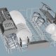 Siemens SN48M556DE lavastoviglie Sottopiano 13 coperti 5