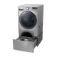 LG F2K2CHK2T/F70E1UDNK1 lavatrice Caricamento frontale 17 kg 1100 Giri/min Metallico 8
