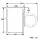Bosch Serie 6 WAT286P9SN lavatrice Caricamento frontale 9 kg 1400 Giri/min Bianco 8