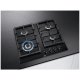 AEG HKB64NB540 Nero Da incasso 60 cm Gas 4 Fornello(i) 9