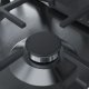 Neff T27DA69N0 piano cottura Acciaio inox Da incasso 75 cm Gas 5 Fornello(i) 4
