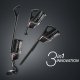 Miele 11410170 scopa elettrica Aspirapolvere a bastone 2 in 1 Batteria Secco Filtro igienico Sacchetto per la polvere Nero 2,5 Ah 8