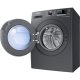 Samsung WD80J6A10AX lavasciuga Libera installazione Caricamento frontale Grafite 8