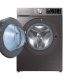 Samsung WD10N645RAX lavasciuga Libera installazione Caricamento frontale Acciaio inox 3