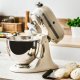 KitchenAid 5KSM175PSBAC sbattitore Sbattitore con base 330 W Crema, Acciaio inox 9