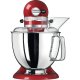 KitchenAid 5KSM175PSBER sbattitore Sbattitore con base 300 W Rosso, Acciaio inox 4