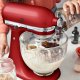 KitchenAid 5KSM175PSBER sbattitore Sbattitore con base 300 W Rosso, Acciaio inox 7