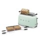 Smeg TSF02PGUK tostapane 6 4 fetta/e 1500 W Verde 3