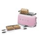 Smeg TSF02PKUK tostapane 6 4 fetta/e 1500 W Rosa 3