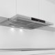 Bosch Serie 8 DFS097J50B cappa aspirante Semintegrato (semincassato) Acciaio inox 708,3 m³/h 3
