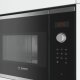 Bosch Serie 4 BFL523MS0B forno a microonde Nero, Acciaio inox Solo microonde Da incasso 20 L 800 W 4