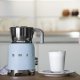 Smeg MFF01PBUK montalatte e scaldalatte Automatico Blu, Acciaio inox 8