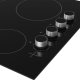 Beko HCC64103 piano cottura Nero Da incasso 58 cm Ceramica 4 Fornello(i) 5