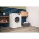 Hotpoint Ariston FDD 9640P UK lavasciuga Libera installazione Caricamento frontale Bianco 5