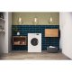Hotpoint Ariston FDD 9640P UK lavasciuga Libera installazione Caricamento frontale Bianco 6