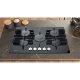 Hotpoint Ariston FTGHG 751 D/H(BK) Nero Da incasso 75 cm Gas 5 Fornello(i) 13