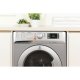 Indesit XWDE 861480X S lavasciuga Libera installazione Caricamento frontale Argento 9