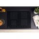 Hotpoint Ariston CIA 640 C piano cottura Nero Da incasso 59 cm Piano cottura a induzione 4 Fornello(i) 5