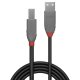 Lindy 36670 cavo USB USB 2.0 0,2 m USB A USB B Nero, Grigio 3