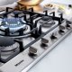 Miele KM 2032 Acciaio inox Da incasso 75 cm Gas 5 Fornello(i) 6