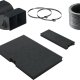Neff D95IKP1S0 +Z51AIU0X0 Cappa aspirante a parete Nero, Acciaio inox 714 m³/h 7