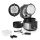 Princess 182090 6 L 1500 W Nero, Acciaio inox 8
