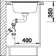 BLANCO MEDIAN XL 6 S Lavello montato su piano Rettangolare Acciaio inox 4
