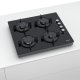 Bosch Serie 2 POP0C6B10O piano cottura Nero Superficie piana 59 cm 4 Fornello(i) 6