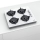 Bosch POP0C2B10O piano cottura Nero, Bianco Superficie piana 59 cm 4 Fornello(i) 3