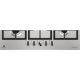 Electrolux KGU75361Z Acciaio inox Da incasso 74 cm Gas 5 Fornello(i) 10