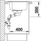 BLANCO MEDIAN 9 Lavello montato su piano Rettangolare Acciaio inox 4