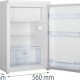 Gorenje RB493PW monoporta Libera installazione 120 L Bianco 10