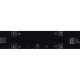Whirlpool WS Q2760 BF Nero Da incasso 60 cm Piano cottura a induzione 4 Fornello(i) 12