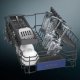 Siemens iQ300 SR23HW64KE lavastoviglie Libera installazione 9 coperti E 6