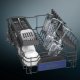 Siemens iQ300 SR23HW64KE lavastoviglie Libera installazione 9 coperti E 7