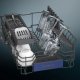 Siemens iQ300 SR53HS64KE lavastoviglie A scomparsa parziale 9 coperti E 5