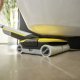 Kärcher FC 7 Cordless Scopa elettrica Batteria Bagnato Senza sacchetto Nero, Giallo 7