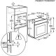 Electrolux EOF6P60X 72 L A+ Stainless steel 8