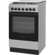 Indesit IS5G5PHX/PO cucina Gas Nero, Acciaio inox 3
