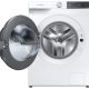 Samsung WW90T754DBT Lavatrice 9kg UltraWash Ai Control Libera installazione Caricamento frontale 1400 Giri/min Nero, Bianco A 5