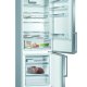 Bosch Serie 6 KGE498ICP frigorifero con congelatore Libera installazione 419 L C Acciaio inox 3