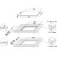 Hotpoint Ariston Piano cottura a induzione HS 5160C NE 12