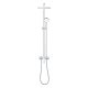 GROHE Tempesta 250 Cube sistema di doccia 2 testina/e Parete Cromo 3