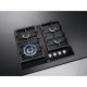 AEG HKB64440NB Nero Da incasso 60 cm Gas 4 Fornello(i) 4