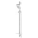 GROHE SmartActive 130 Cube sistema di doccia 1 testina/e Parete Cromo 4