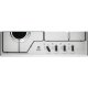 Electrolux KGS6424X piano cottura Stainless steel Da incasso 60 cm Gas 4 Fornello(i) 8