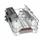 Bosch Serie 6 SPE45IX01E lavastoviglie A scomparsa totale 9 coperti 6