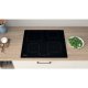 Indesit IS 15Q60 NE Nero Da incasso 59 cm Piano cottura a induzione 4 Fornello(i) 7