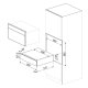 Smeg Linea Cassetto CP115S Silver 5